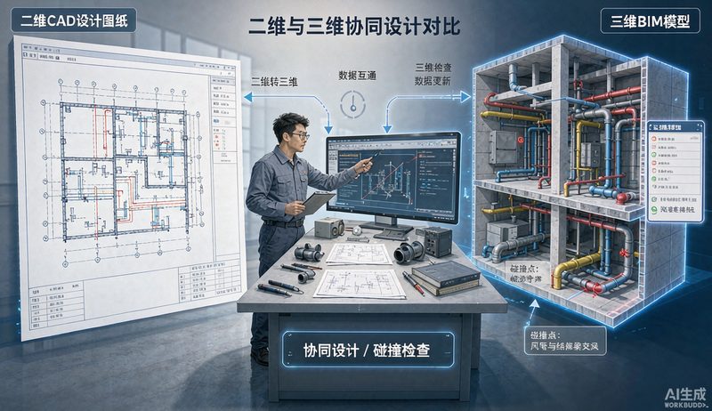 二维协同设计和三维协同设计的设计流程（2026）